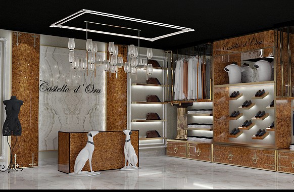 Castello d’Ora butik dizaynı